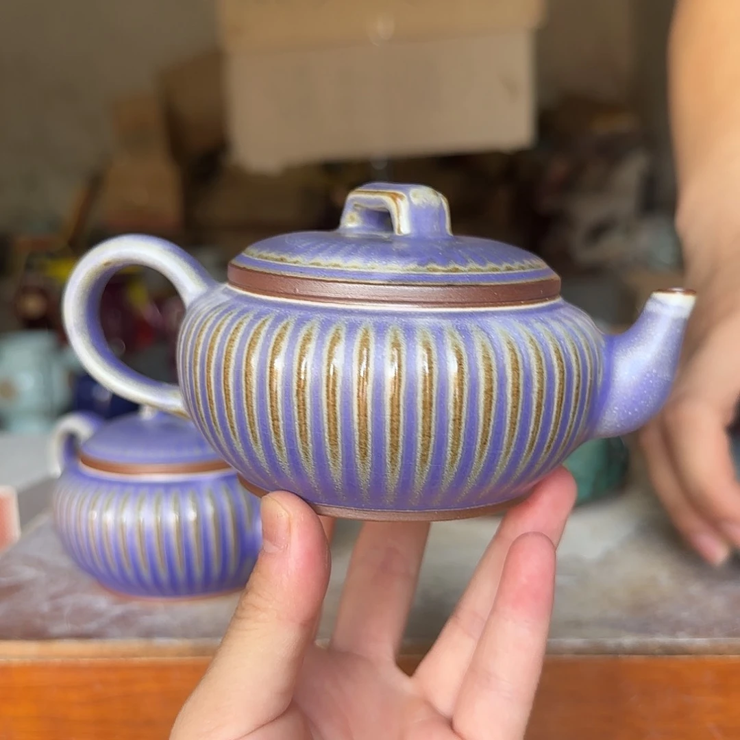 摆件郑家钧窑摆件微