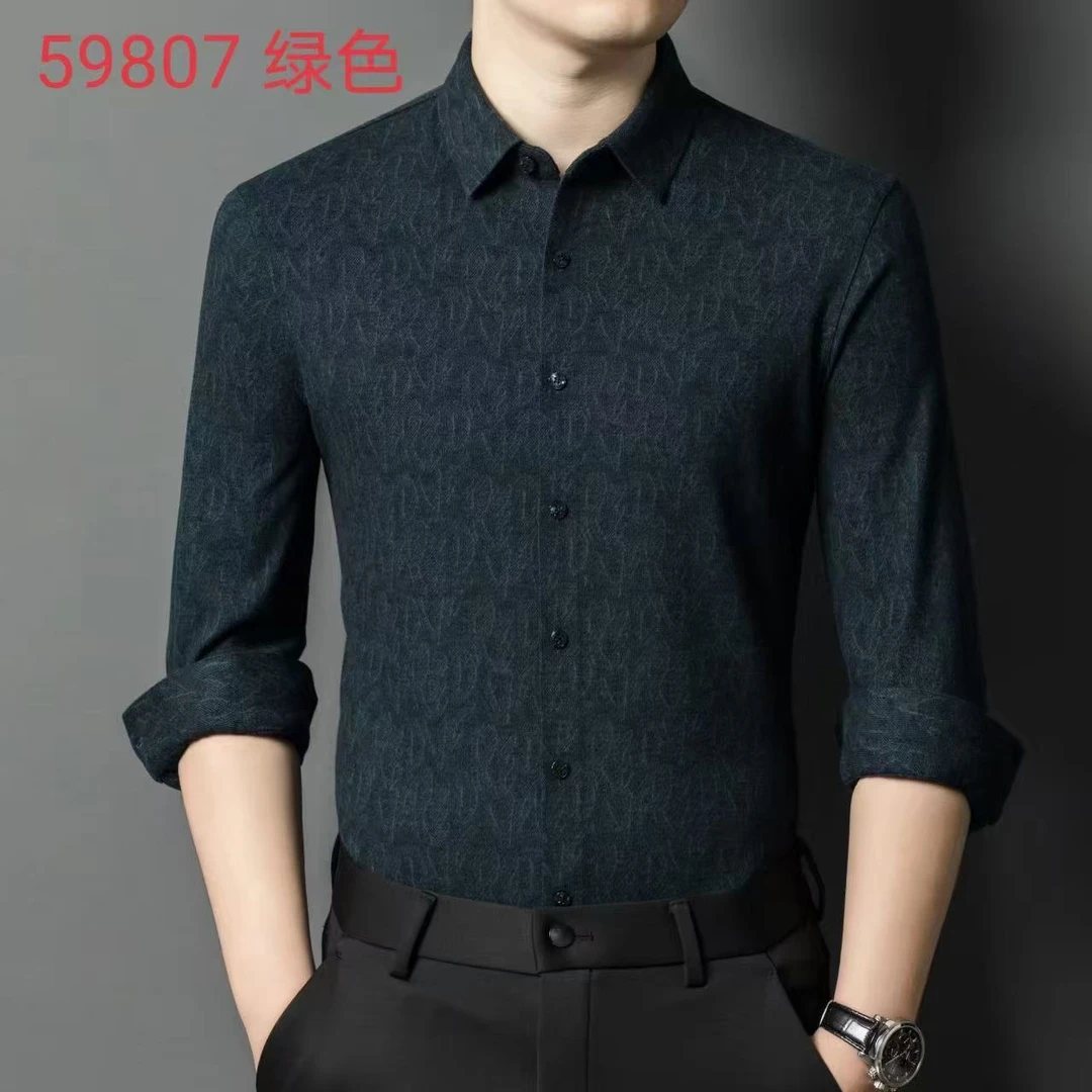 男士秋冬针织衬衫59807