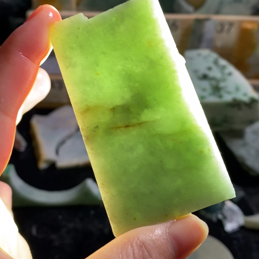 颈饰未镶嵌翡翠天然翡翠