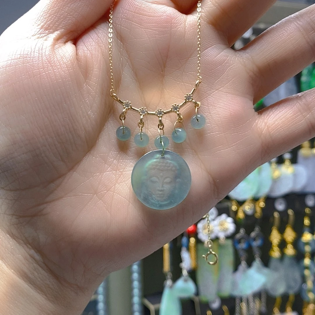 未镶嵌翡翠耳饰翡翠