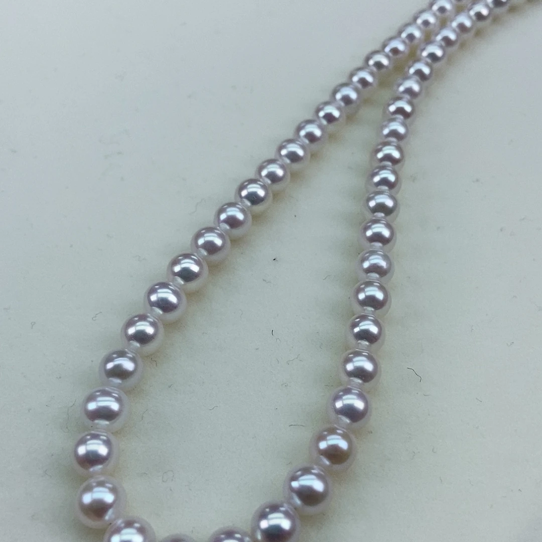 淡水珍珠6媲美海水超亮炫彩银S925镶嵌