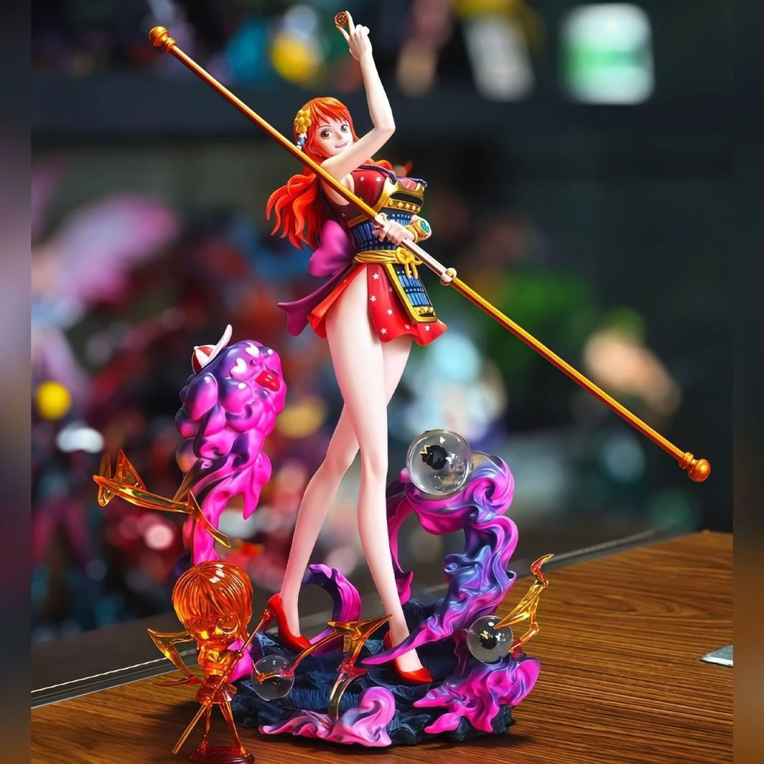 海贼王 LX鬼岛娜美30cm 动漫手办摆件