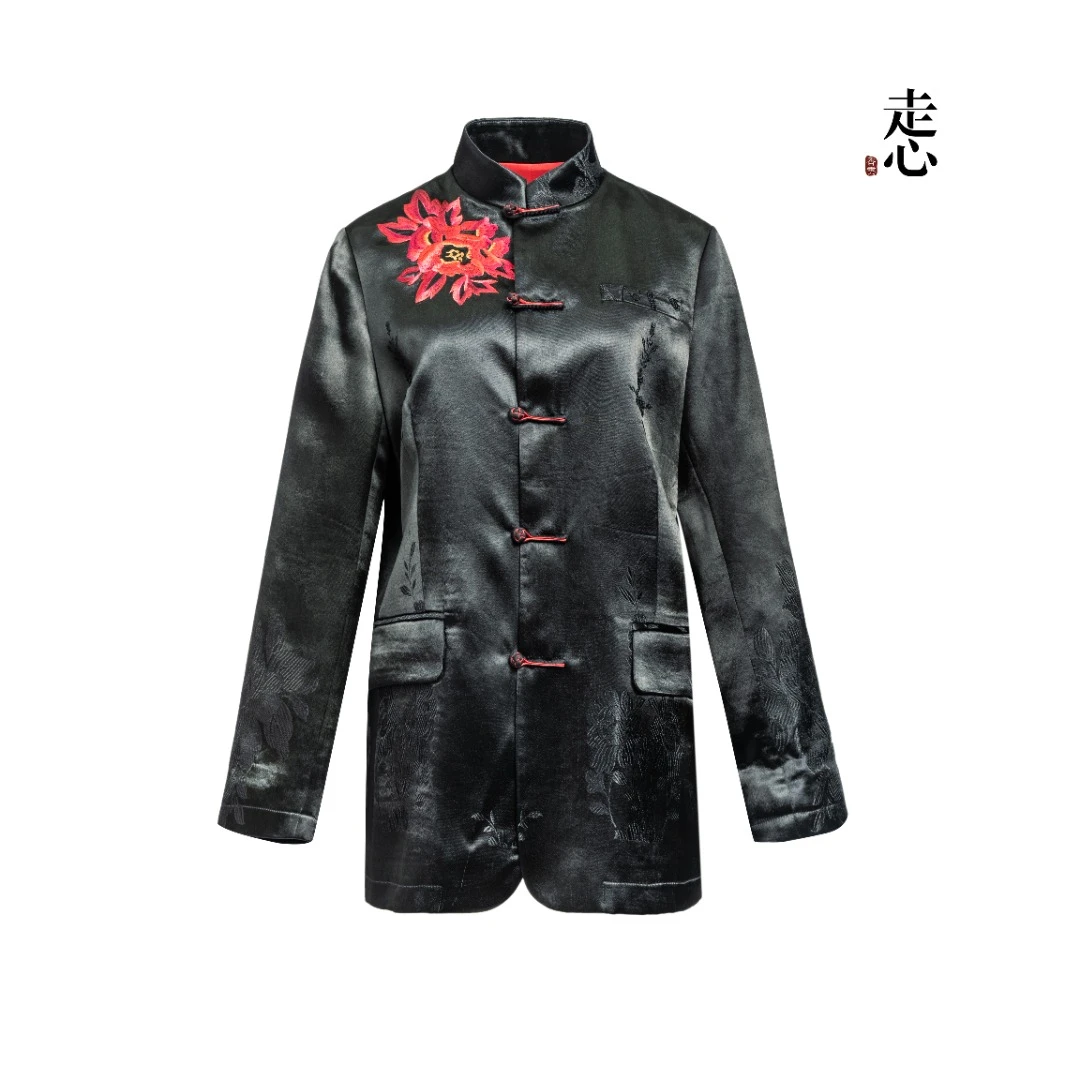 【走心非遗】花开富贵西装25ZWT6123
