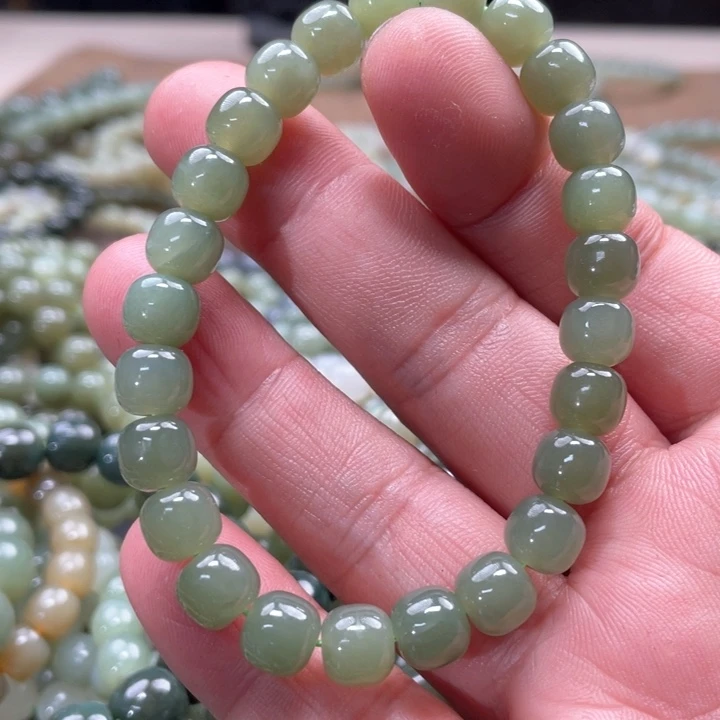 和田玉手链未镶嵌