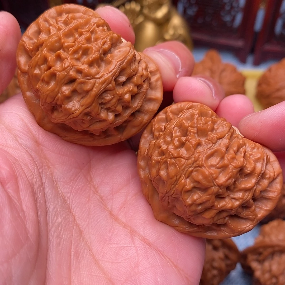 文玩核桃把件毕业全品桃心宫灯41.5尺