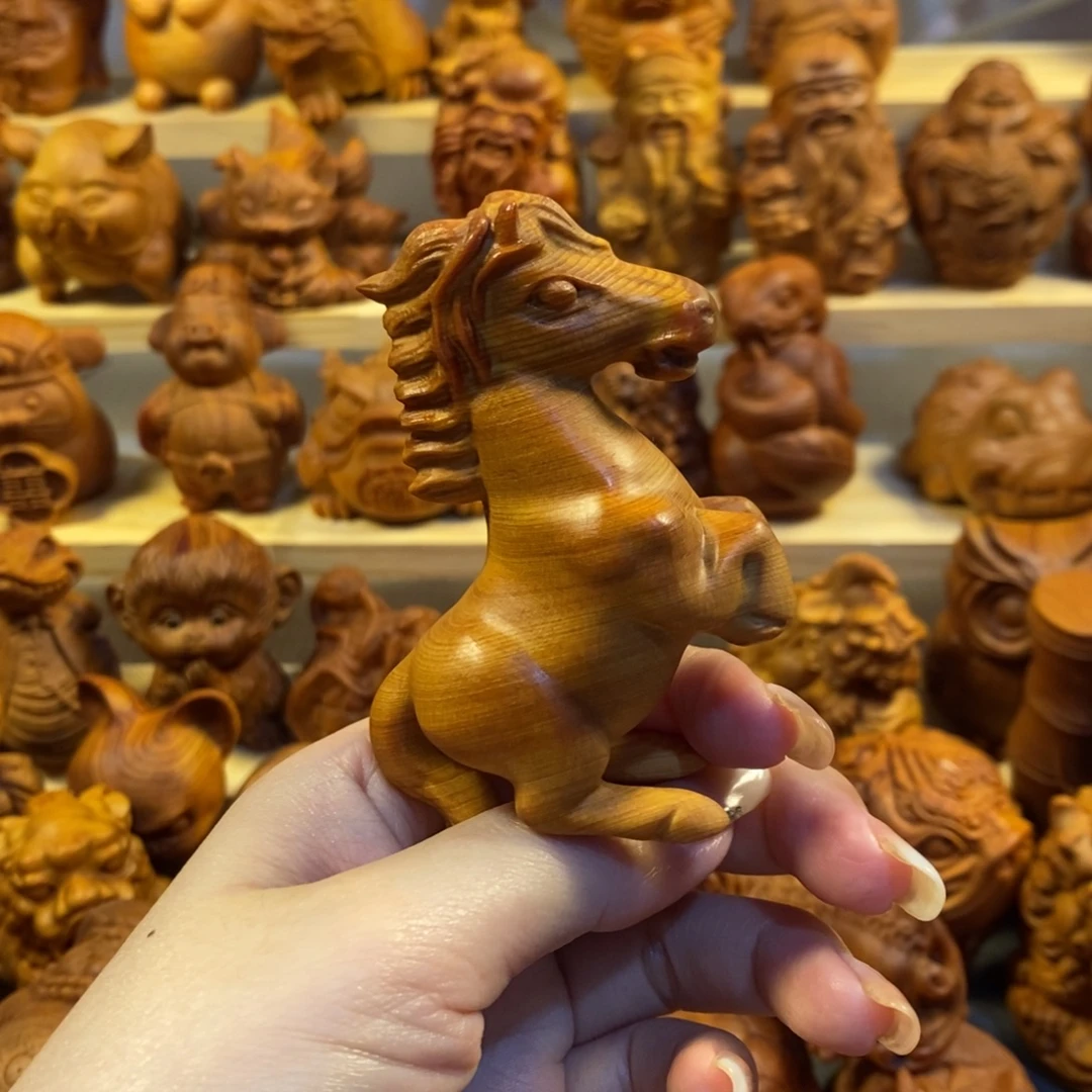 周***洲木太行陈化崖柏骏马