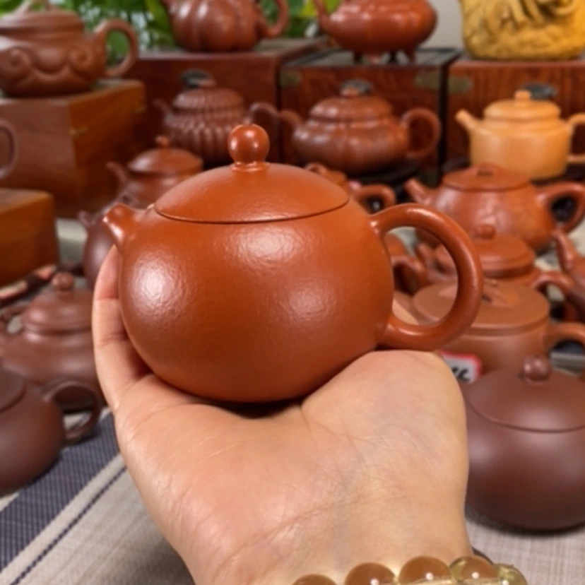 【闪购商品】茶壶紫砂樯**林西施壶150毫升全手工制作