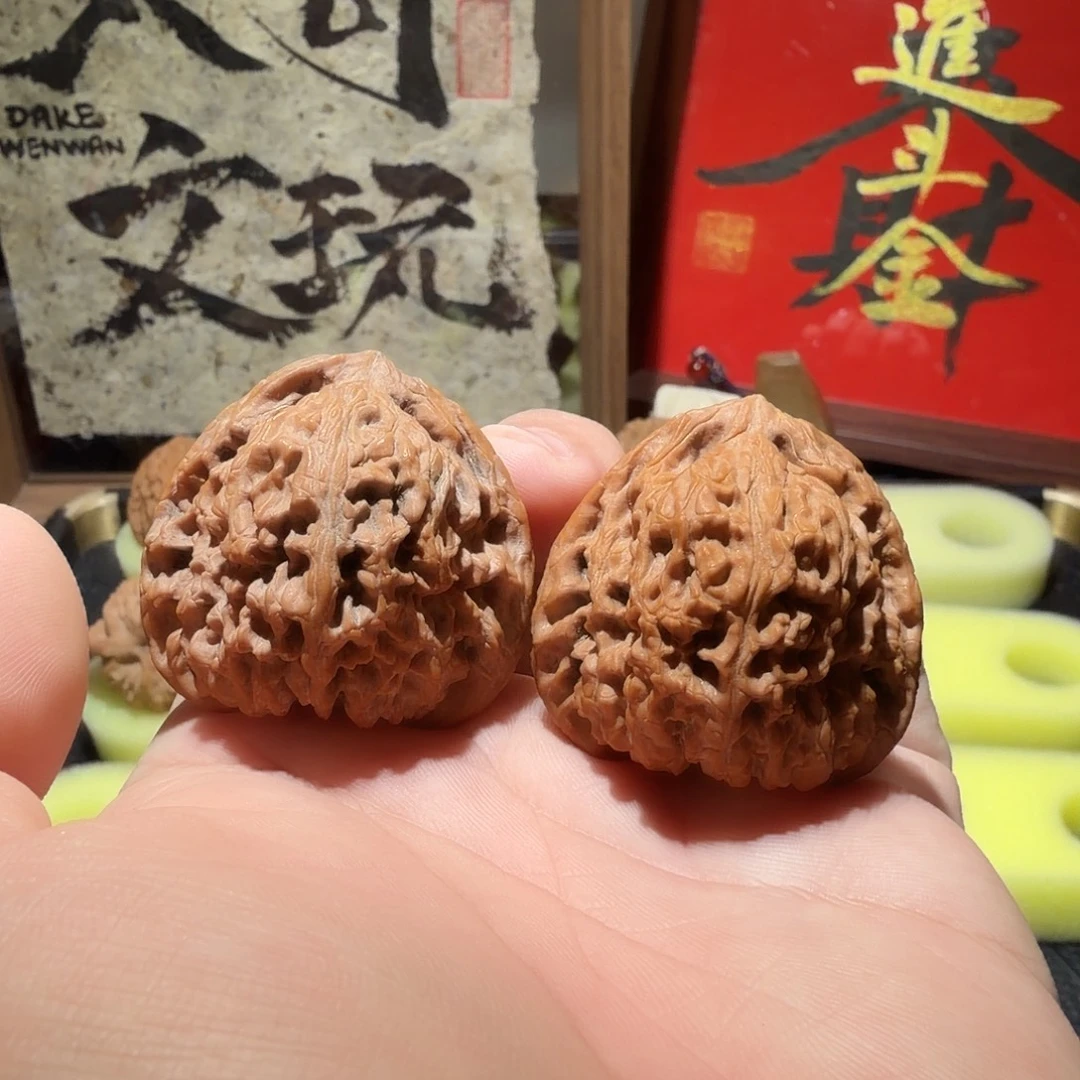 文玩核桃把件40南疆