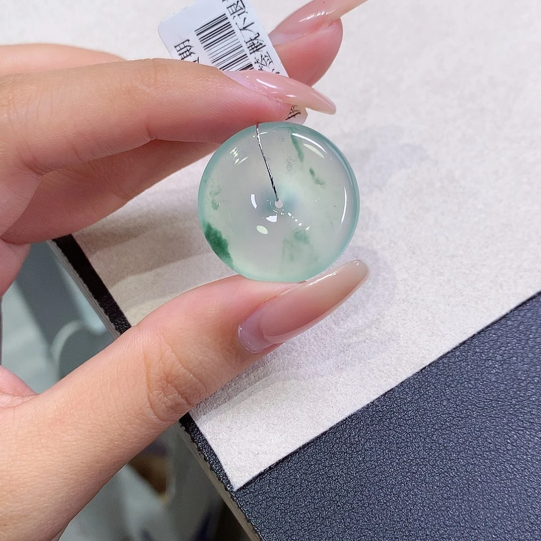 翡翠未镶嵌吊坠(不含链)25.2-5.7