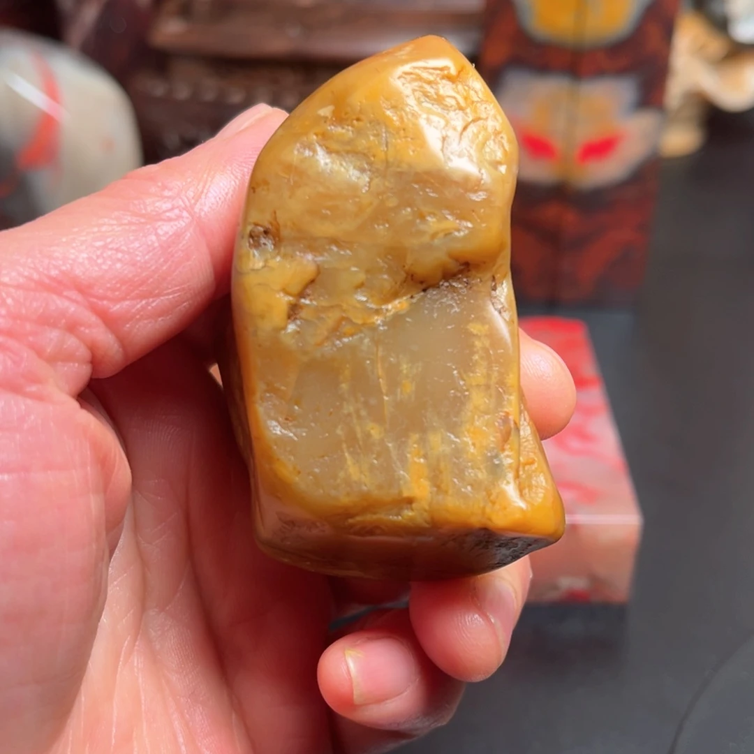 昌化石北*昌化田黄毛料