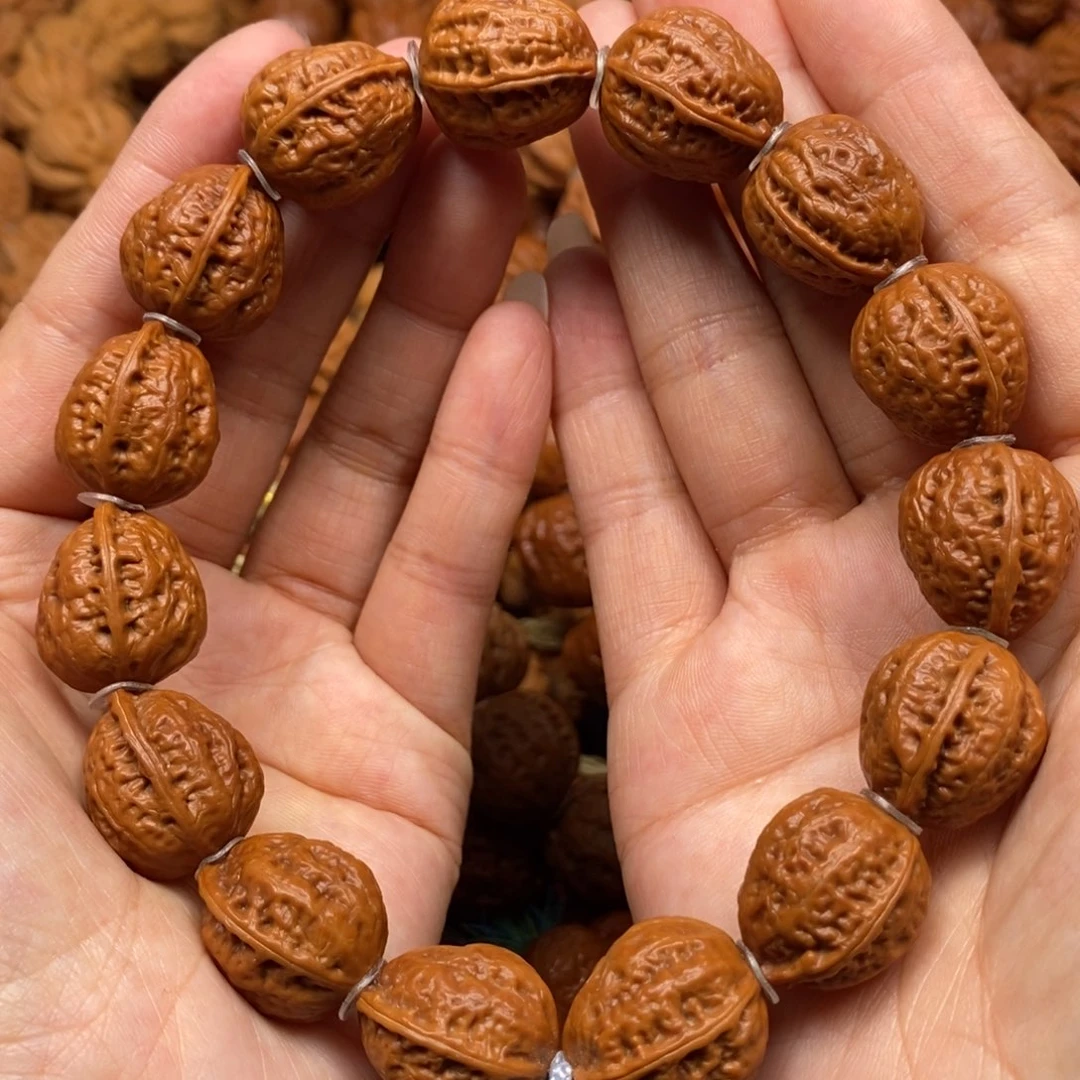 桃核手串八棱小瓜子