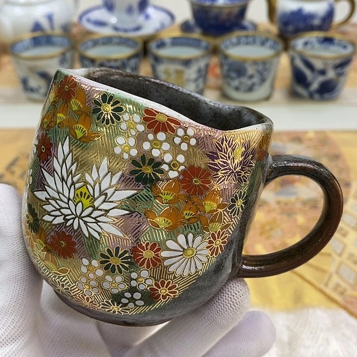 摆件九谷正品保真