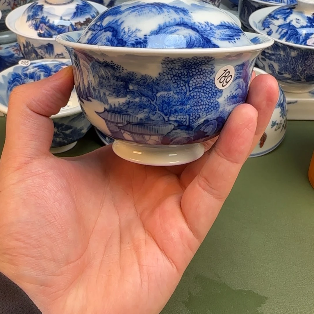 彦祖纯手工手绘茶具189