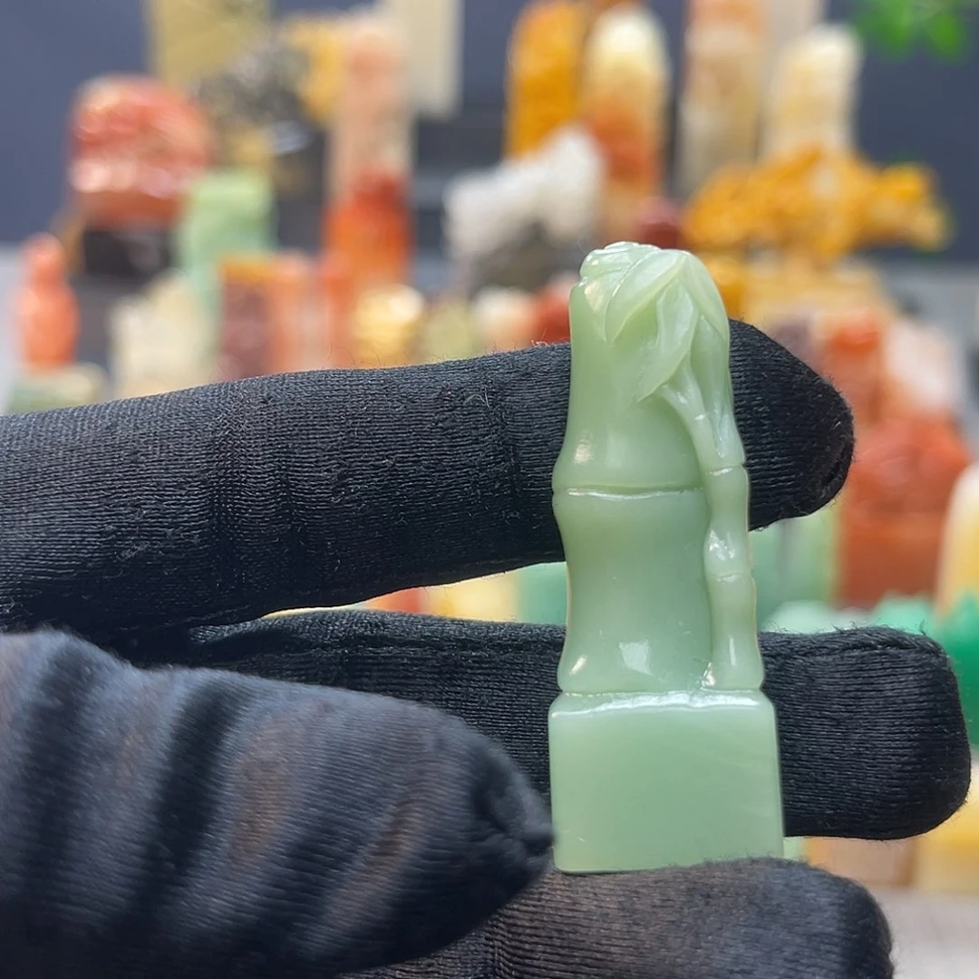 寿山石印石包邮包刻672