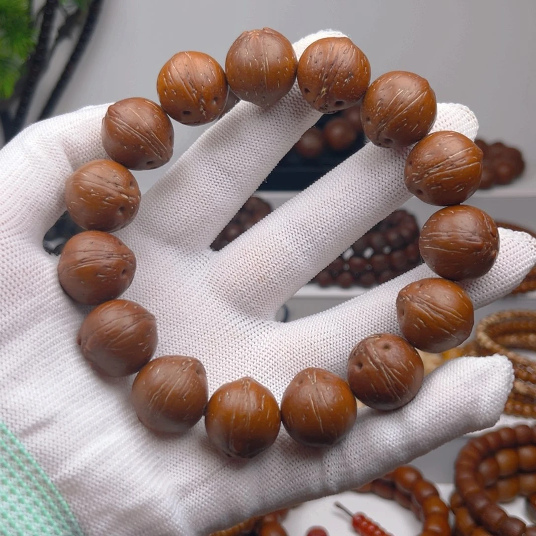 手串紫金鼠紫金鼠原皮18纯圆