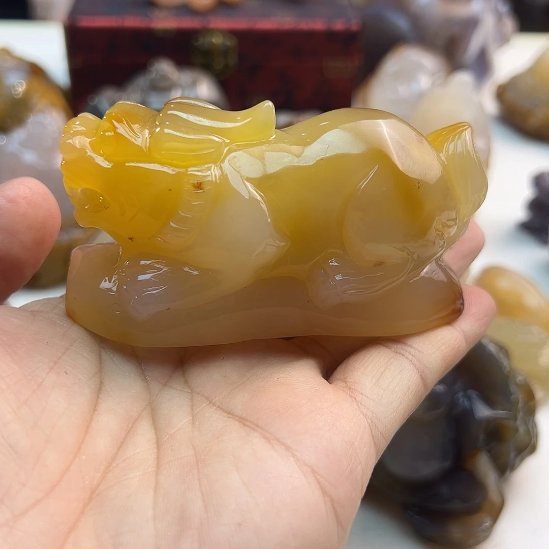 玛瑙/玉髓合金颈饰