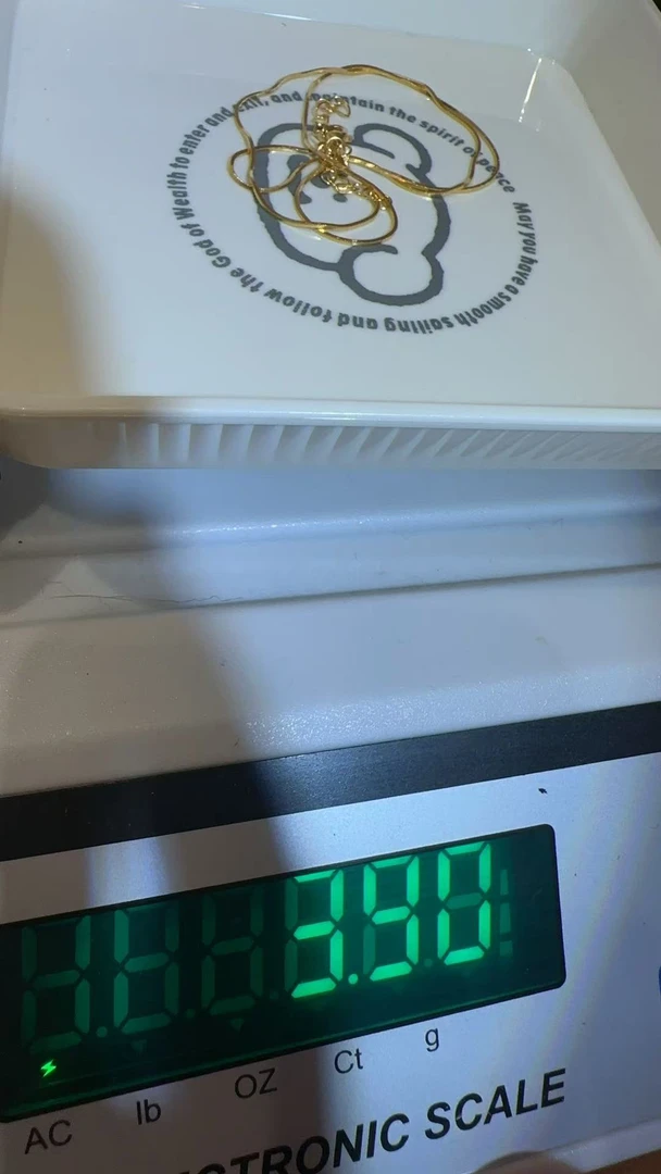 足金精品工艺项链