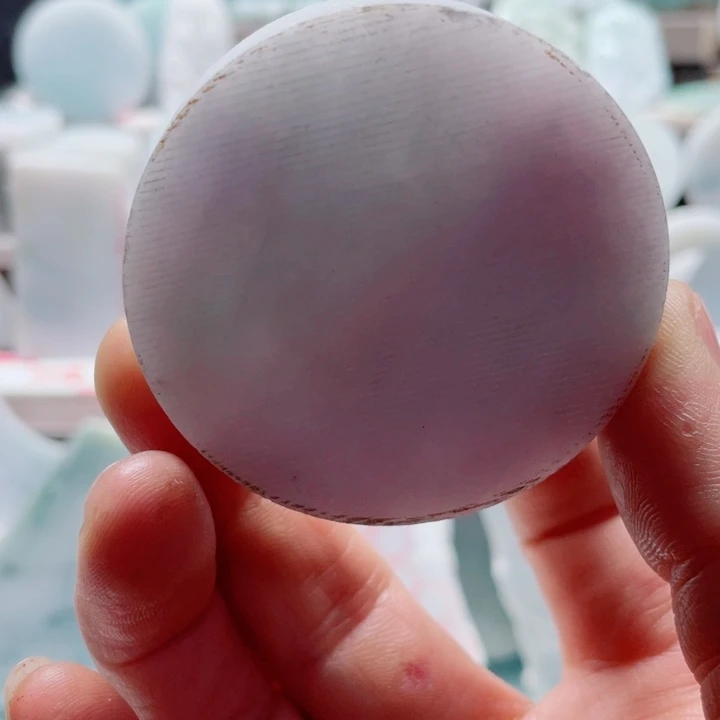 翡翠未镶嵌颈饰翡翠手镯心