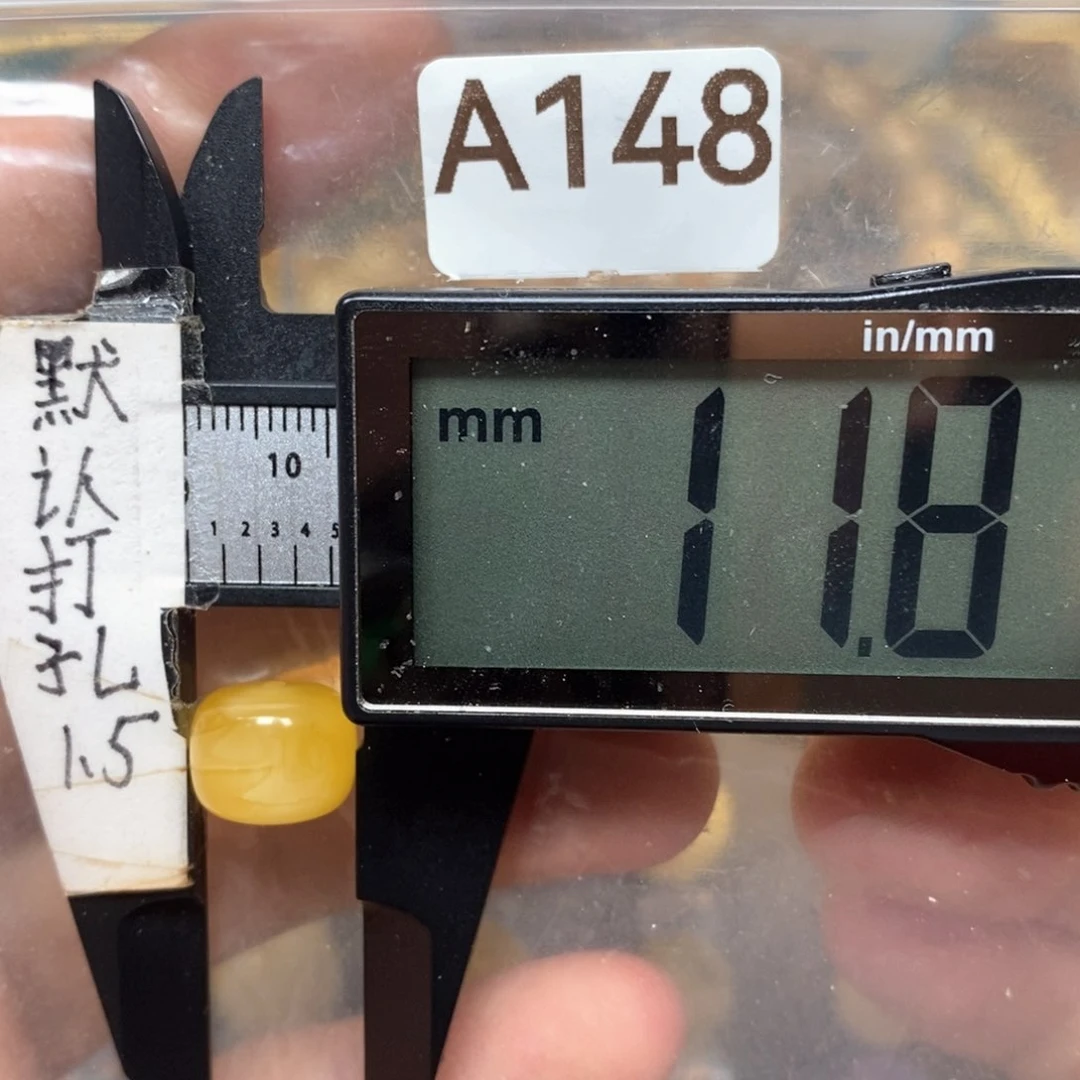 未镶嵌蜜蜡裸石满蜡妖花搭配9到10.5的手串