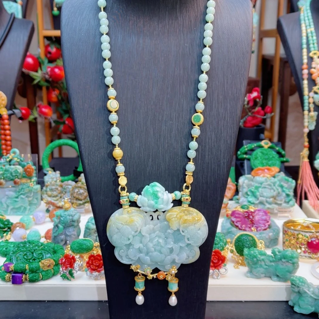 翡翠颈饰合金48小时鉴赏期