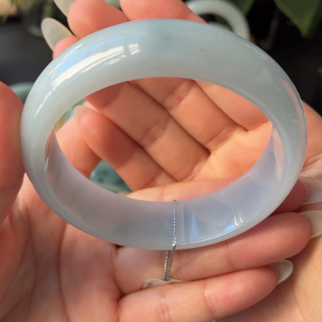 翡翠未镶嵌手镯天然