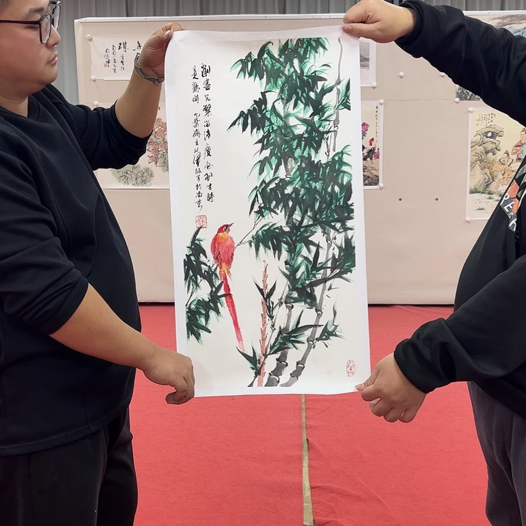 国画华拓老师艺术精品
