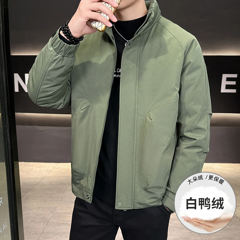 TUCANO/啄木鳥冬季羽绒服男士新款时尚立领修身加厚保暖休闲外套