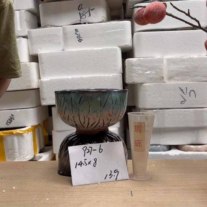 粗陶多肉花盆微瑕6