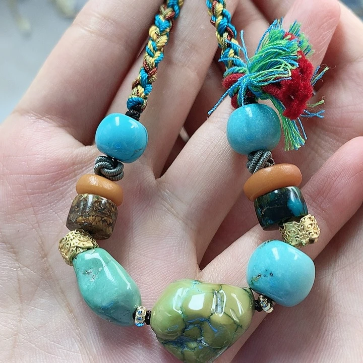 未镶嵌绿松石珠宝奇石