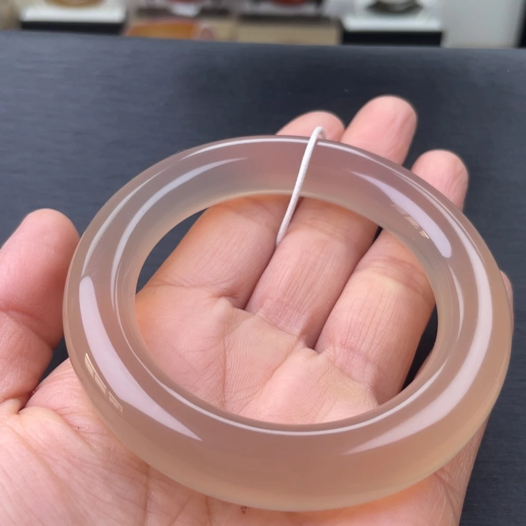 玛瑙/玉髓未镶嵌手镯56圈