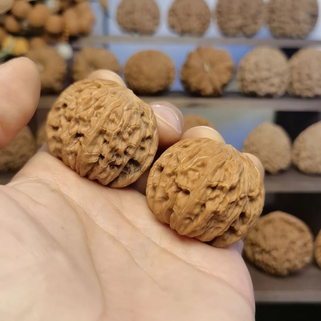 把件文玩核桃39全品山地磨