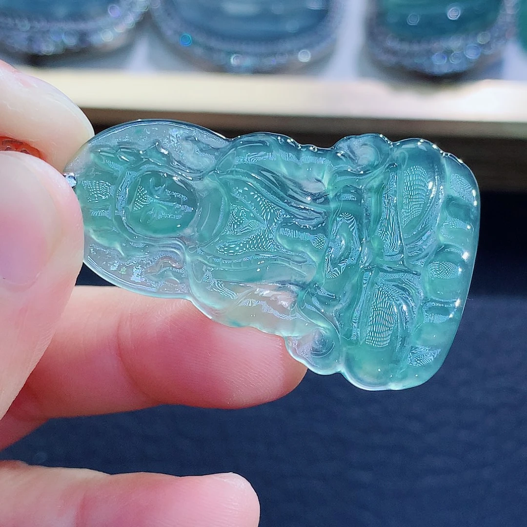 未镶嵌挂件翡翠翡翠