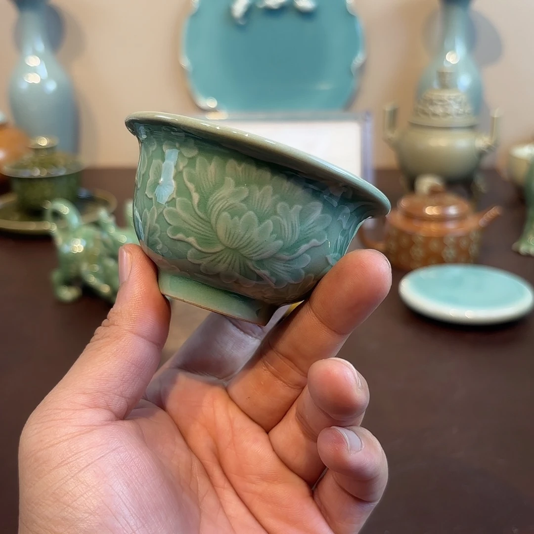 瓷片龙泉青瓷福利青瓷