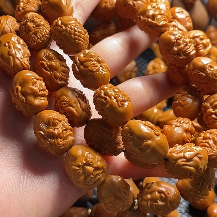 吊坠橄榄核贾*儿橄榄108罗汉