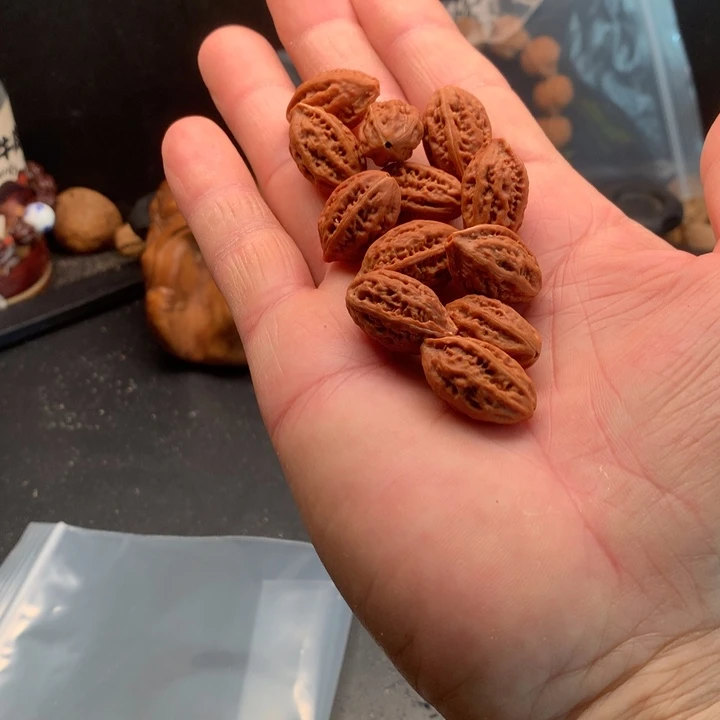 桃核吊坠r****r野生精品小核桃散籽