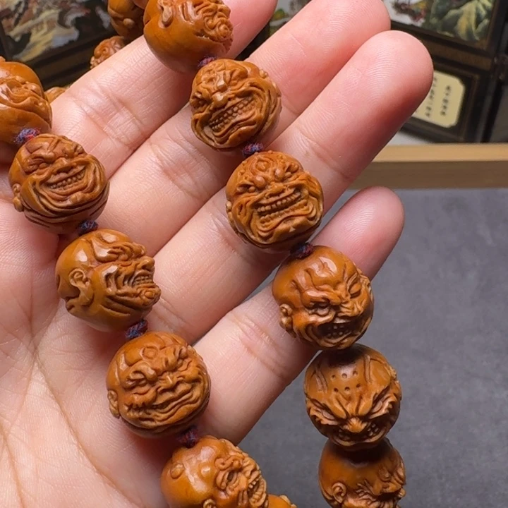 手串/手链橄榄核恶僧手持微上色福利款