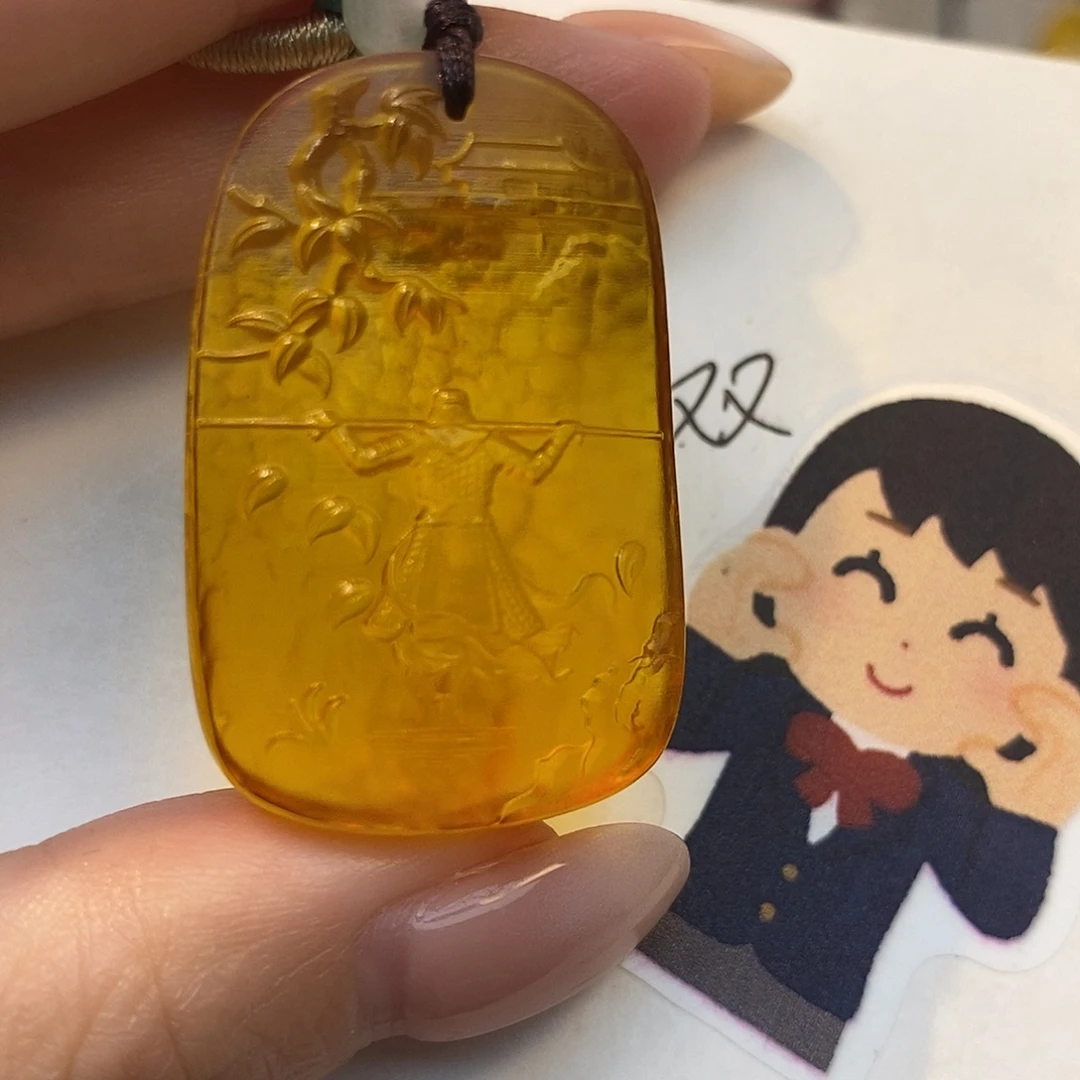 未镶嵌定制琥珀一生挚爱
