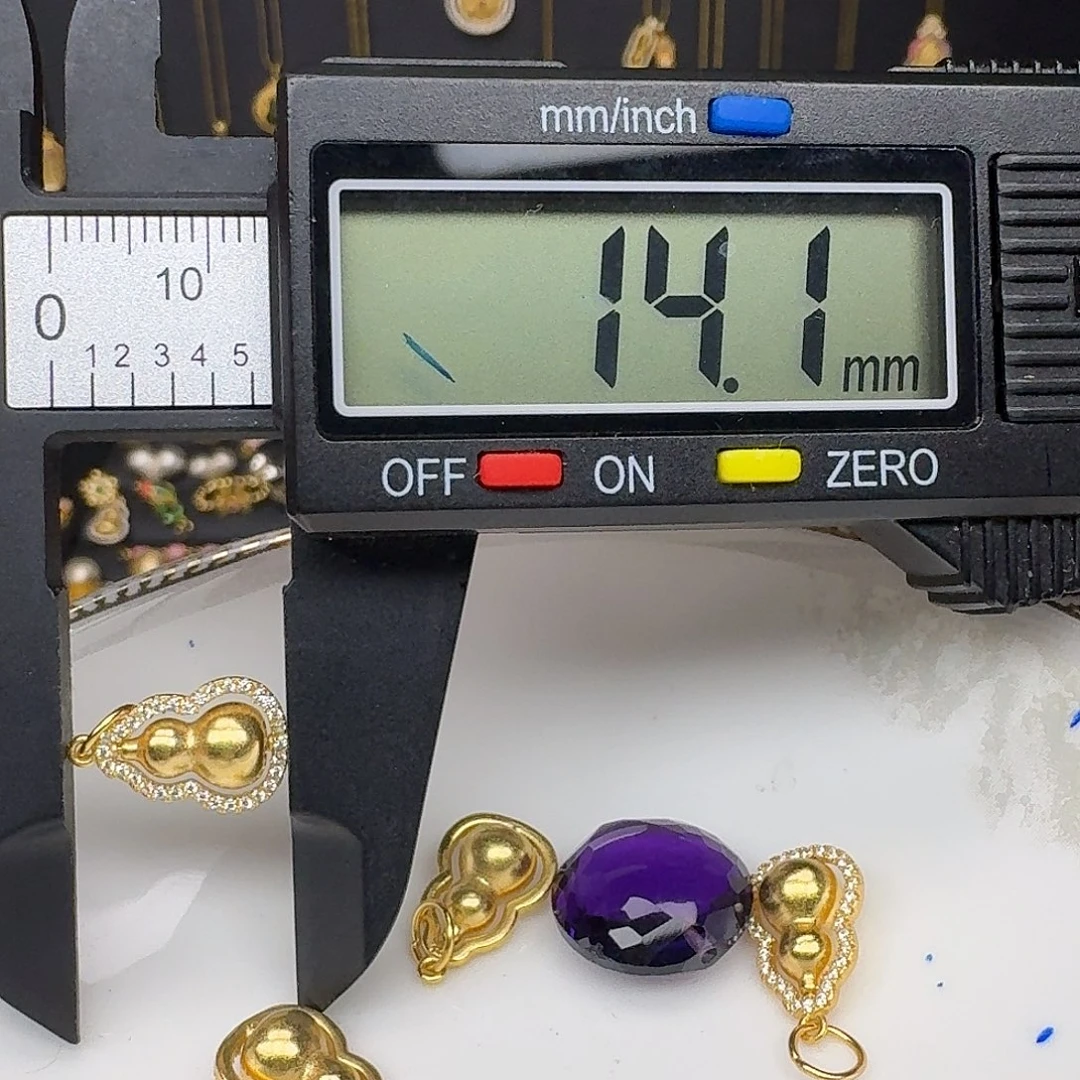 颈饰紫晶银S925镶嵌紫水晶925镶嵌42