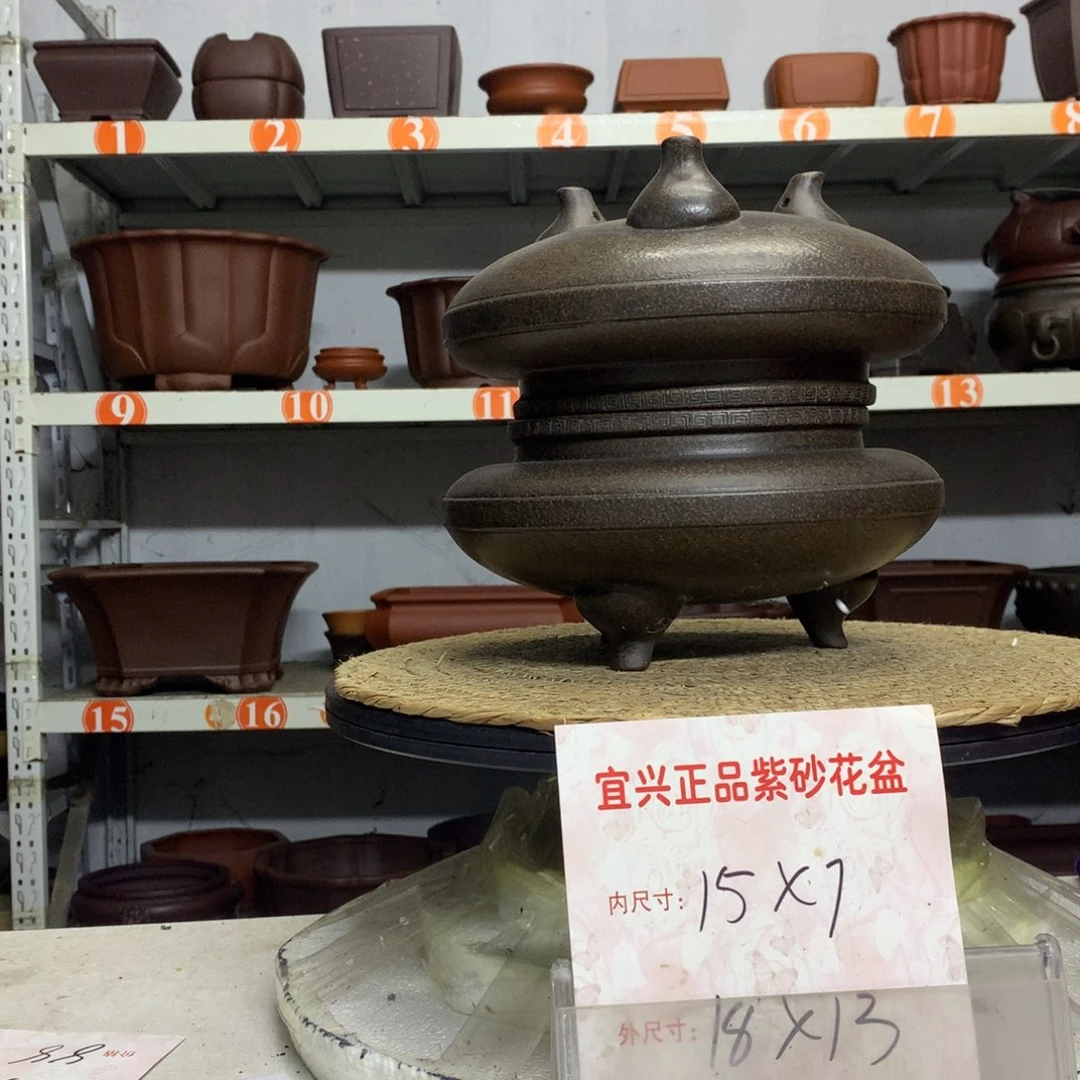 紫砂花盆宜兴紫砂