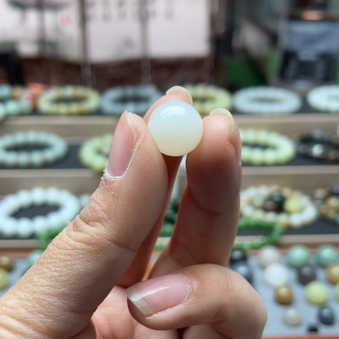 和田玉单珠12未镶嵌…*哥