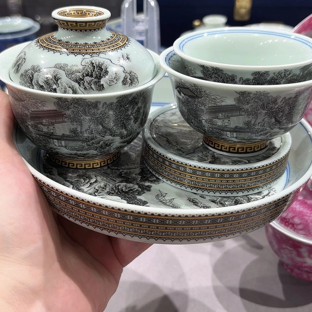 瓷片景德镇瓷器博物陈列
