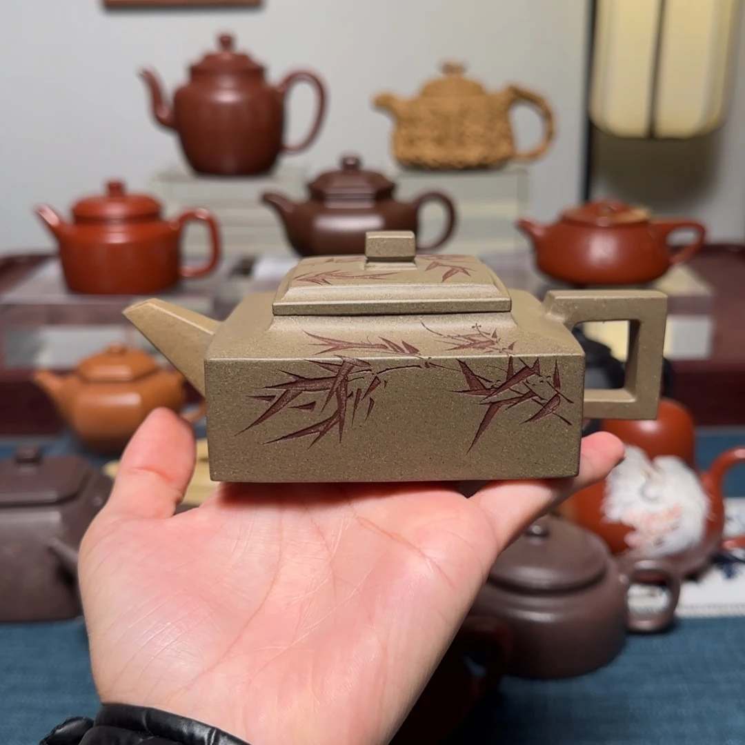 紫砂茶壶全手工四方壶特惠福利