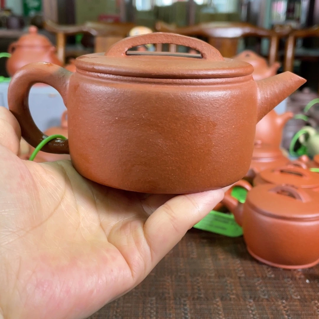 茶壶紫砂原矿紫砂红黄泥200cc