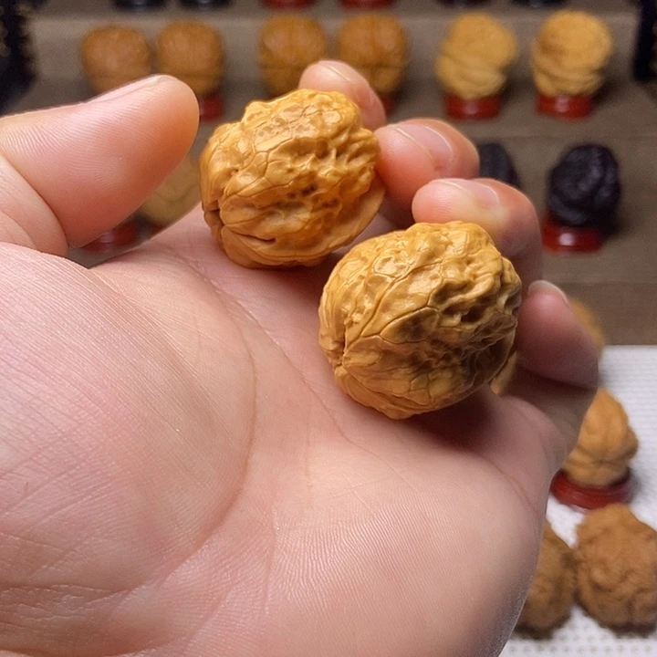 文玩核桃把件10金玉满堂