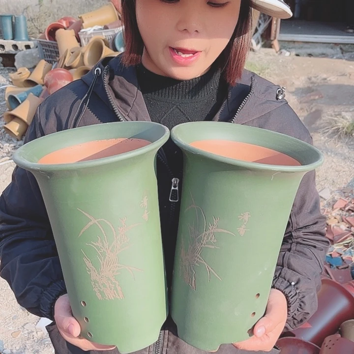 紫砂花盆宜兴紫砂精品花盆