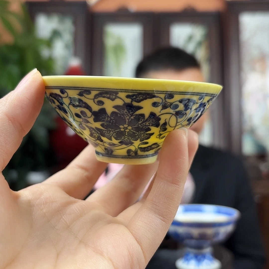 陶摆件景德镇陶瓷手工杯子