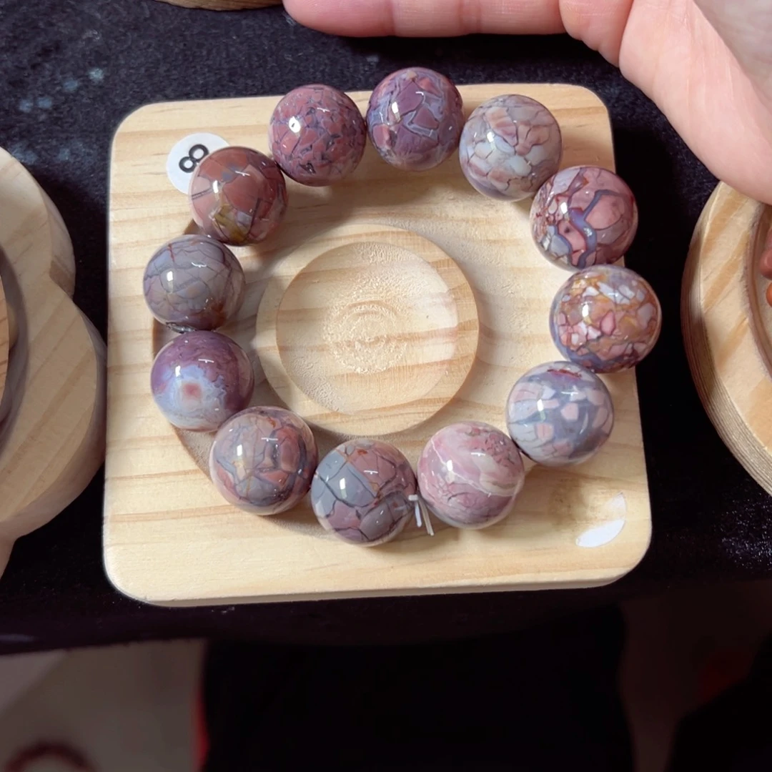 石英质玉手链未镶嵌暗***暗43