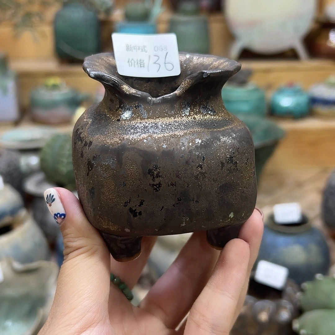 宁***滥1987花盆1987盆新中式068