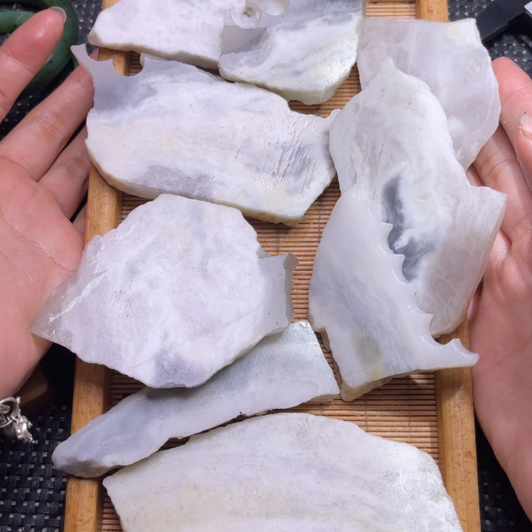 未镶嵌和田玉珠宝半成品