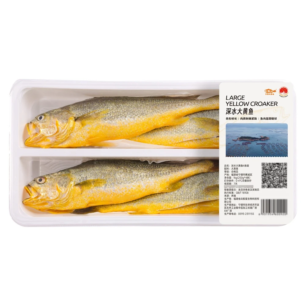 深水大黄鱼4条装（单条净鱼重量≥250g）